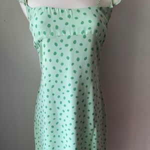 Beautiful Andrea Polizzi for Rex Lester Off-shoulder Ruffle Beaded Strap Sz 12